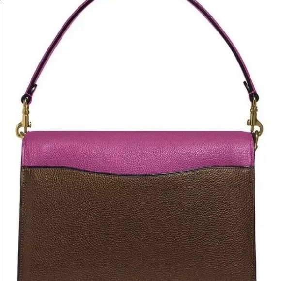 Coach Colorblock Tabby Hibiscus/Brass Shoulder Bag - Picture 5 of 5